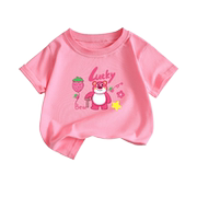 童趣泡沫!儿童长袖t恤纯棉3件