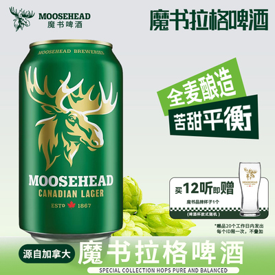 加拿大进口啤酒魔书拉格355ml