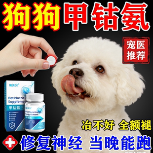 甲钴胺狗狗神经炎专用特效猫咪宝维生素b1b12宠物神经修复药定片