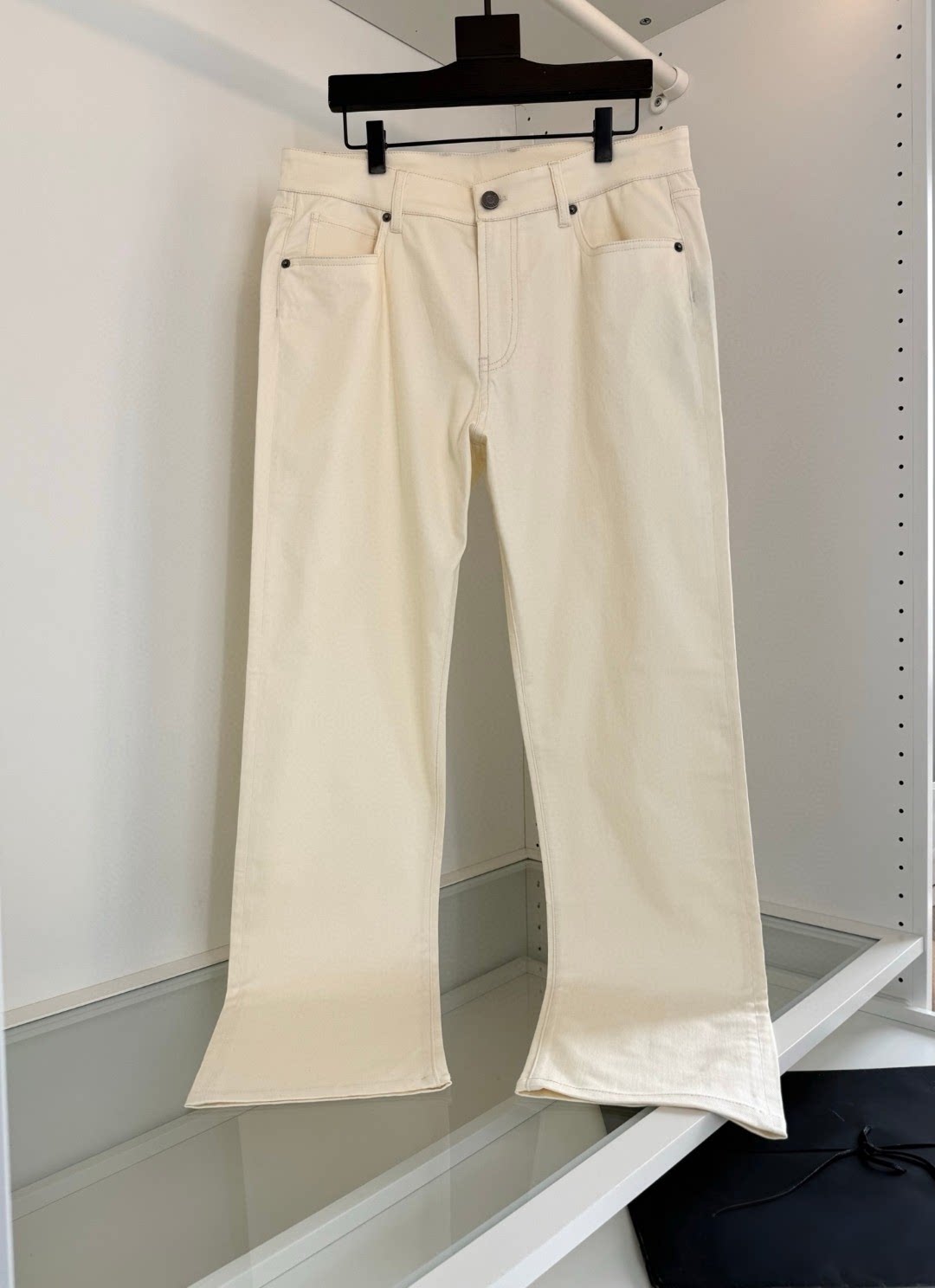 意式ZZ老钱风男装2026春夏新款薄牛仔版型直筒微弹百搭商务休闲裤