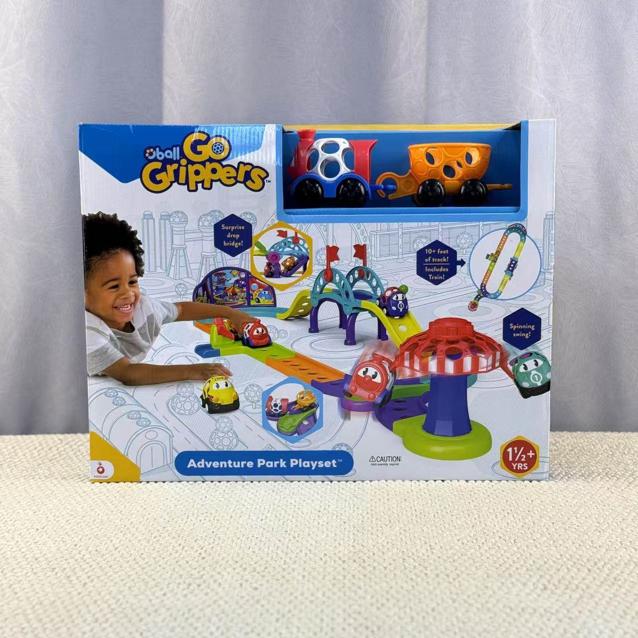 正版美国Kidsii奥波儿童游乐园轨道过家家亲子互动伴手礼物玩具1+