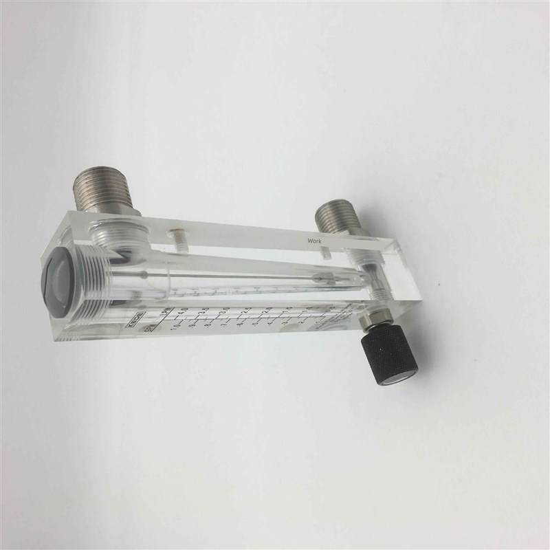 定制流量计LZB-15M面板式安装有机玻璃316不锈钢接头科立华仪器