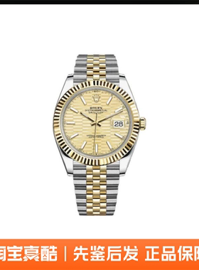 Rolex劳力士 日志型 自动机械表中性41mm m126333-0022