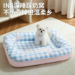 通用保暖猫窝狗窝床垫泰迪比熊柯基狗狗猫咪睡垫 狗垫子宠物用四季