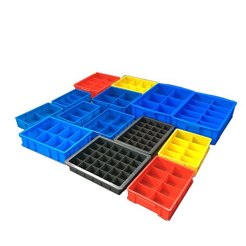 零件盒分格箱三格多格塑料盒子配件分类收纳盒螺丝工具盒周转箱