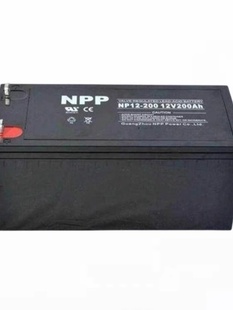 新品 NPP耐普胶体蓄电池NPG12v200AH太阳能胶体蓄电池光伏发电专用