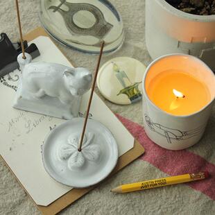 新品Astier de Villatte香托香插托盘ADV法国复古维多利亚kuhn猫