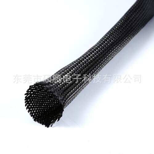 厂家现货 碳纤维高温套管 8MM碳纤维复合筒 电线高屏蔽编织网管