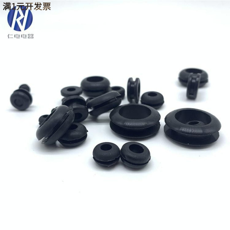 防尘防水双面硅胶护线圈耐高温橡