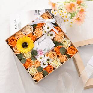 抽钱蛋糕盒子新款节日洋气简约高档惊喜抽钱礼盒 生日送朋友香皂