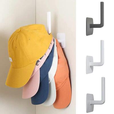 Hat Rack for Baseball Caps Adhesive Hat Hooks for Wall Cap H
