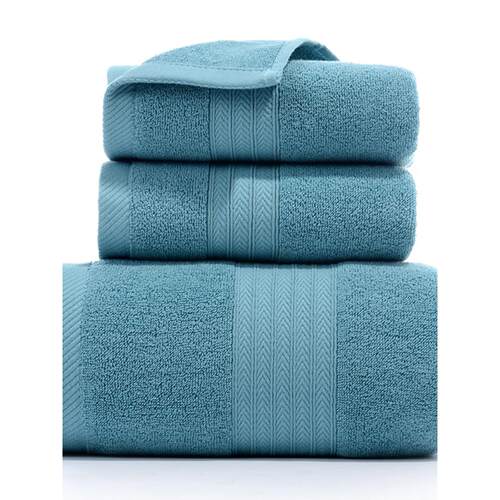 Cotton bath towel three-piece set居家毛巾浴巾套装纯棉三件套