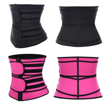 Double waist belt yoga sports belly slimming Body Shaper