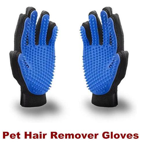 Pet Hair Remover Gloves Shedding Brushes for Dogs Cats Fur