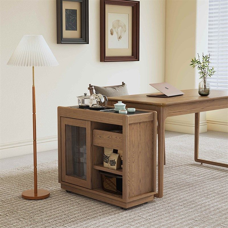 白蜡木移动茶台家用小茶车实木茶水柜烧水壶一体茶桌客厅沙发边柜,住宅家具,家用茶台/茶桌,淘宝优惠券,粉丝福利购,淘宝优惠卷