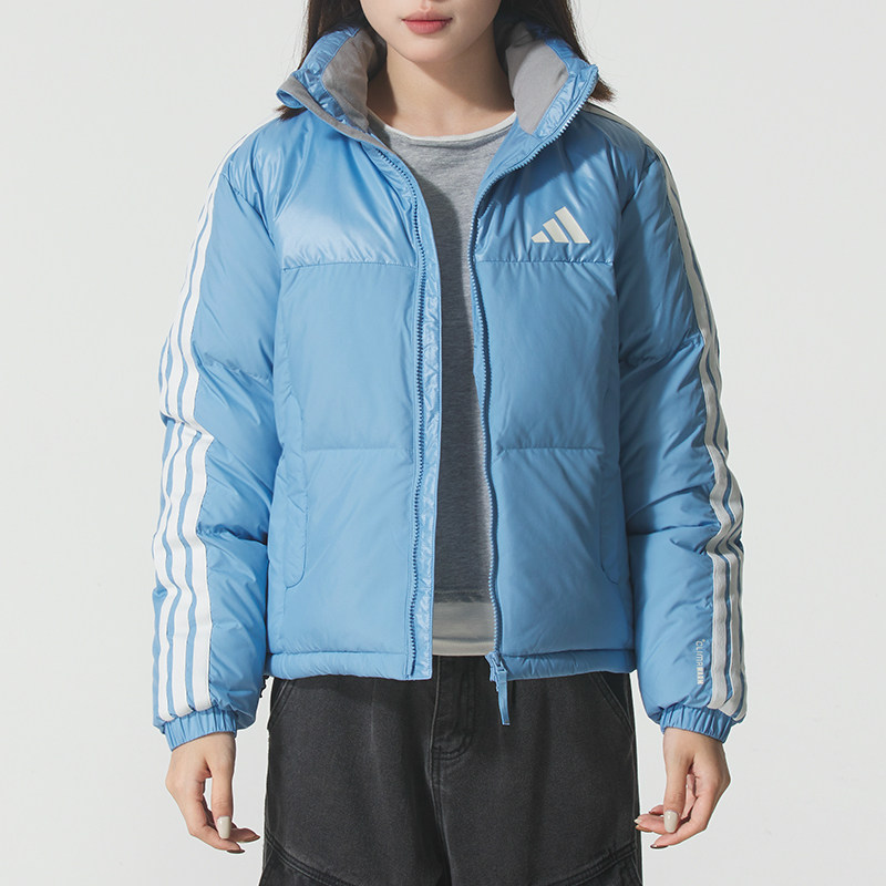 Adidas阿迪达斯官方羽绒服女25冬季新款鸭绒保暖舒适立领羽绒外套,运动服/休闲服装,运动羽绒服,淘宝优惠券,粉丝福利购,淘宝优惠卷