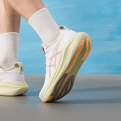 亚瑟士（ASICS）男鞋 25秋季新款GEL-NIMBUS 27透气舒适跑步鞋