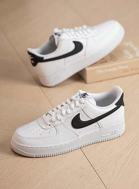 NIKE耐克男鞋AIR FORCE 1白色AF1空军一号运动休闲板鞋CT2302-100