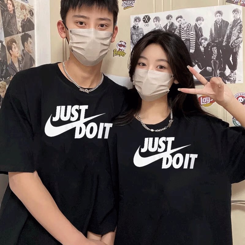 耐克（Nike）短袖男装女装夏季新款情侣运动上衣舒适透气圆领T恤