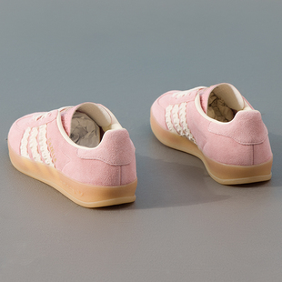 阿迪达斯三叶草运动鞋女鞋新款轻便休闲板鞋正品女款复古德训鞋子