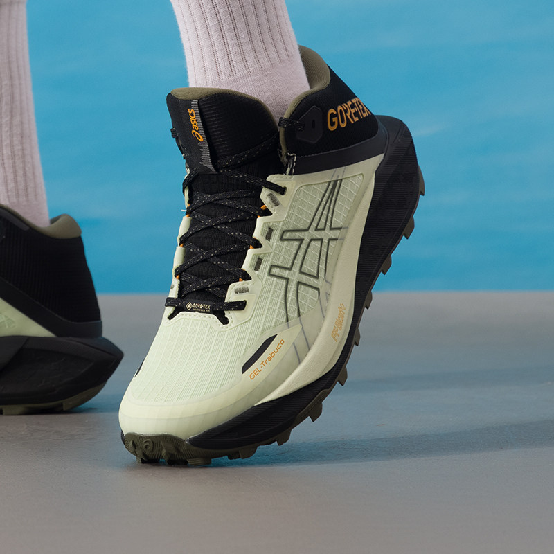 亚瑟士男鞋25新款越野跑步鞋GEL-TRABUCO MT GTX缓震徒步鞋运动鞋