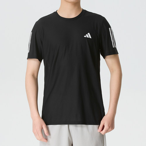 阿迪达斯adidas短袖速干上衣男夏季新款透气运动T恤休闲服JY8583