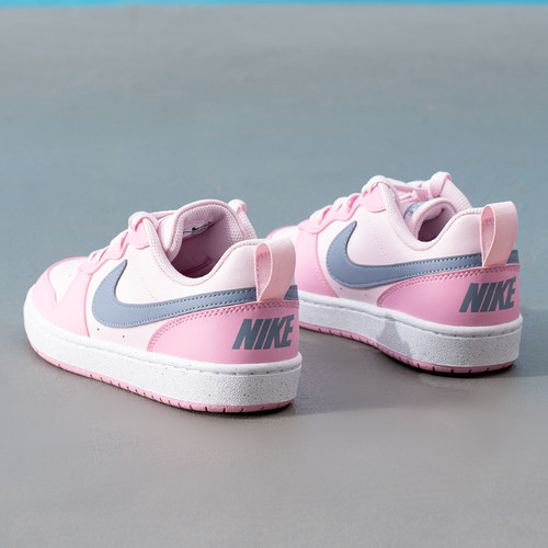 NIKE耐克COURT大童低帮时尚板鞋樱花粉女鞋运动休闲鞋DV5456-604