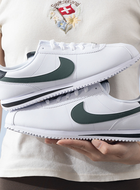 NIKE耐克小白鞋女鞋25春新款CORTEZ透气运动鞋休闲板鞋DM0950-106