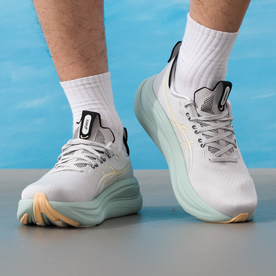 ASICS亚瑟士跑鞋男鞋26新款GEL-NIMBUS 28缓震透气运动鞋1011C127
