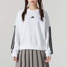 adidas阿迪达斯卫衣女装2025新款宽松圆领休闲服运动套头衫JD5285