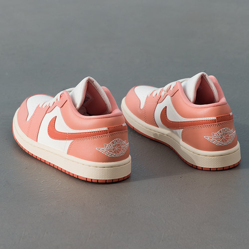 NIKE耐克女鞋Air Jordan 1 Low 粉色AJ1篮球鞋低帮板鞋DC0774-180