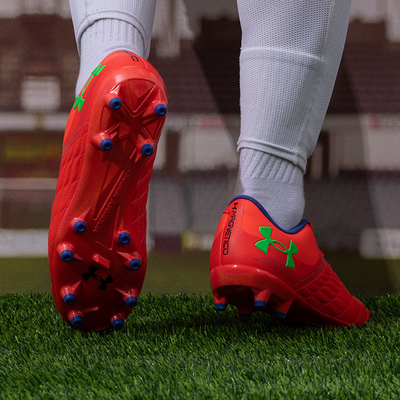 UA安德玛男鞋女鞋足球鞋25冬Clone3.0 FG钉鞋tpu大底抓地运动鞋