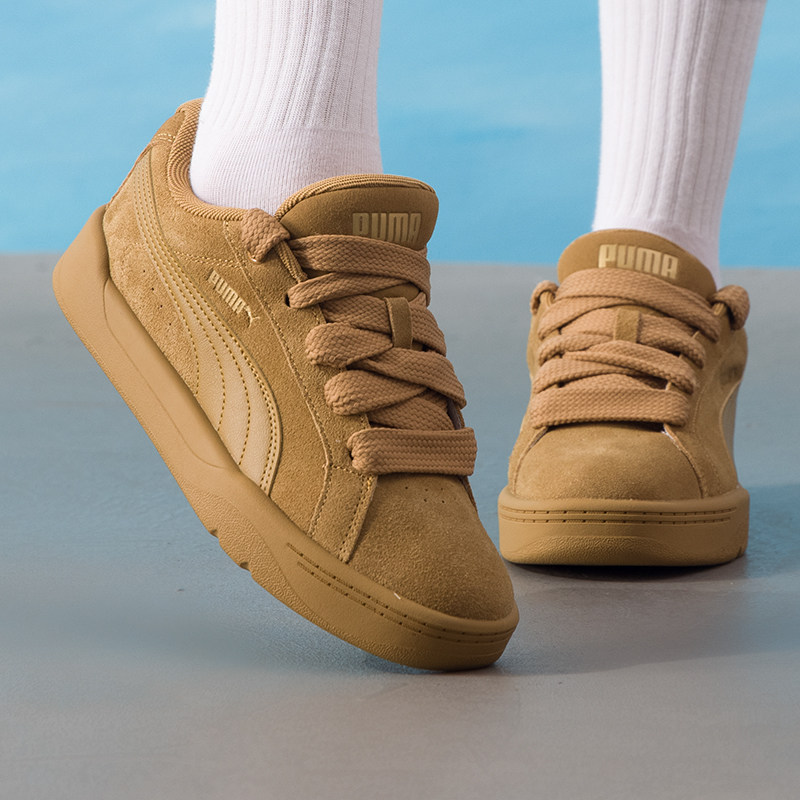 彪马PUMA正品板鞋秋冬新款时尚金棕情侣休闲鞋缓震舒适学生运动鞋,运动鞋new,运动休闲鞋,淘宝优惠券,粉丝福利购,淘宝优惠卷