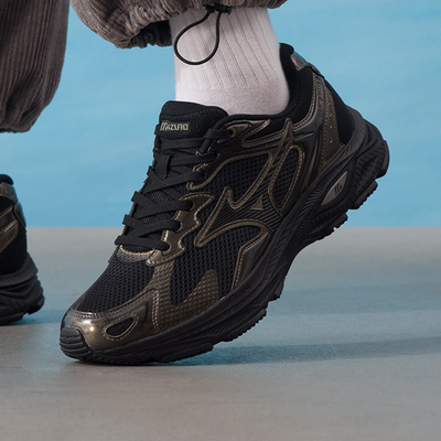 Mizuno美津浓官方男鞋女鞋老爹鞋子冬季废土风跑步鞋RACERS