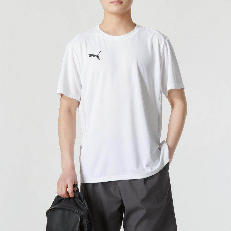 PUMA彪马短袖男装2024夏季新款运动服休闲宽松速干半袖T恤五分袖