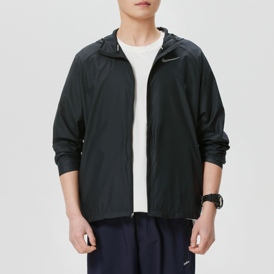 【达人专属】耐克外套男装皮肤衣新款休闲连帽健身运动服BV4871