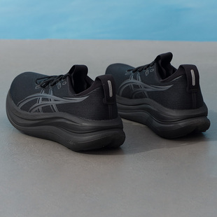 ASICS亚瑟士正品2E宽楦运动鞋NIMBUS 28减震男鞋跑鞋1011C145-001