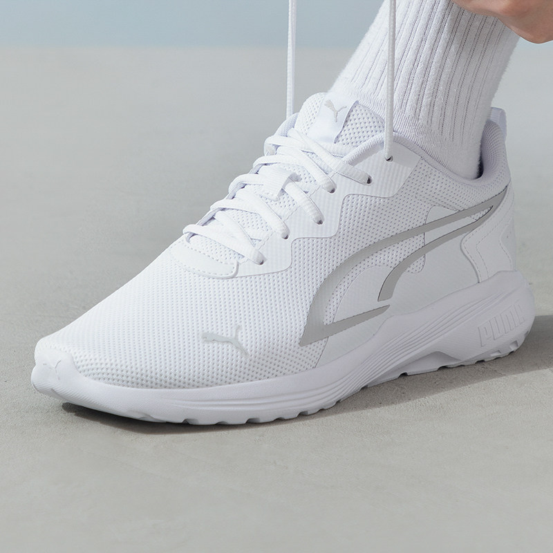 PUMA彪马白色跑步鞋男女鞋夏季新款运动鞋透气训练鞋386269