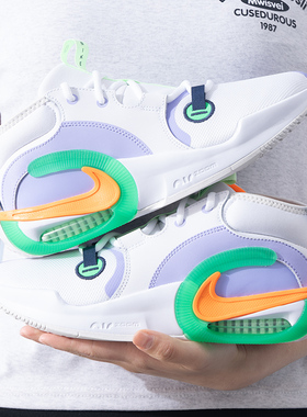 正品耐克NikeZOOM CROSSOVER 2大童缓震运动透气实战篮球鞋FB2689
