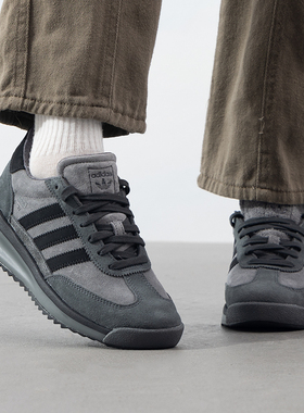 阿迪达斯三叶草SL72男鞋女鞋2026春季灰色T头鞋复古运动鞋休闲鞋