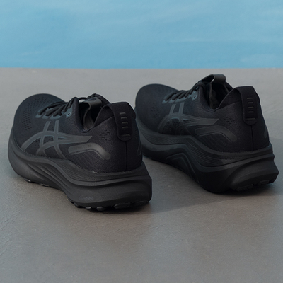 ASICS亚瑟士男鞋秋冬KAYANO32跑步鞋新款黑武士运动鞋专业跑鞋男