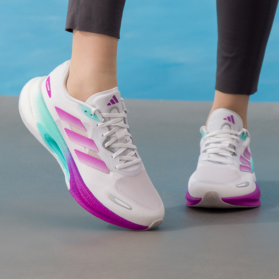 adidas阿迪达斯春季男鞋女鞋VELOSTAR运动鞋减震训练跑步鞋KJ2761