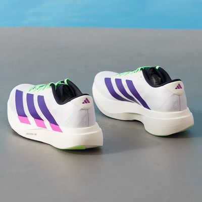 Adidas/阿迪达斯官方正品ADIZERO男士网布训练比赛跑步鞋JS4495