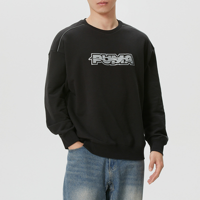 彪马（PUMA）卫衣男女同款 2026新款race ahead crew terry针织保