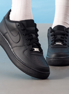 耐克夏季新款空军一号女鞋低帮透气休闲运动小白鞋DH2920