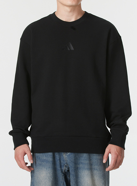 adidas阿迪达斯卫衣男秋季新款运动休闲上衣宽松套头衫IX1261