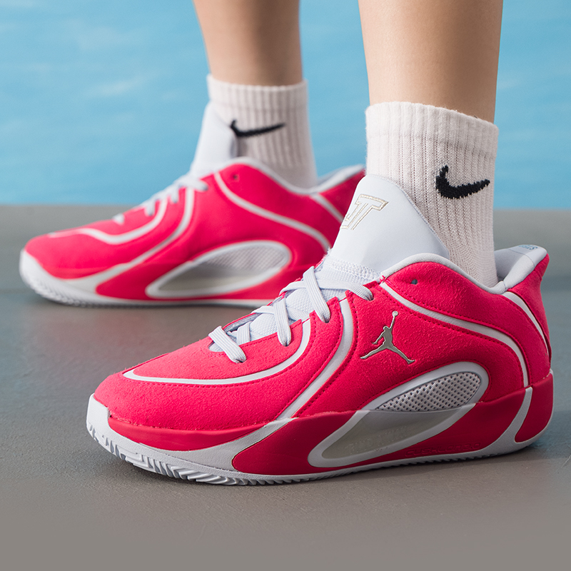 耐克（NIKE）男女青少年25新款秋季比赛训练实战缓震篮球鞋大童