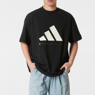 篮球短袖 2026新款 运动透气跑步健身训练情侣T恤 女装 阿迪达斯男装