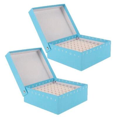 2pcs Box Microcentrifuge Holder Sturdy Paper Plastic Lab