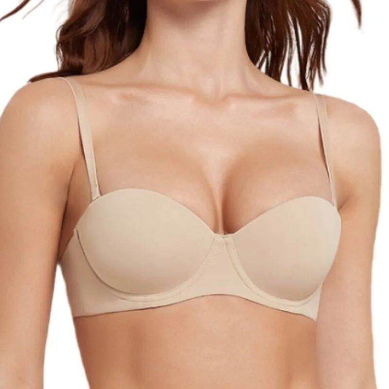 Seamless Bras For Women 1/2 Cup Underwear Push Up Bra Padded